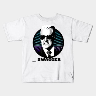 Max Headroom Swagger Kids T-Shirt